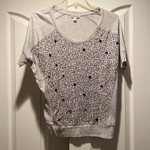 Petite small, gray express shirt